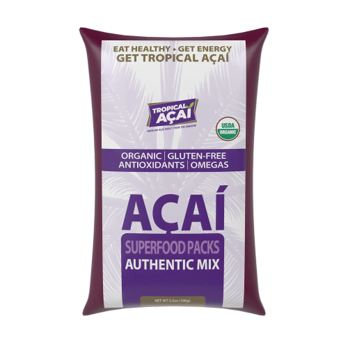 Organic Acai Authentic Mix Blender Packs Wholesale