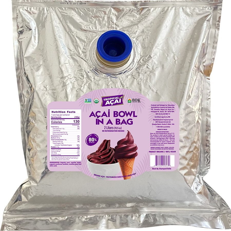 Premium Organic Acai Bowl In a Bag Wholesale Distributor and Bulk Supplier